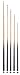 Imperial 36-Inch Sim. 4 Prong Cue, Glue on Tip Imperial 36-Inch Sim. 4 Prong Cue, Glue on Tip