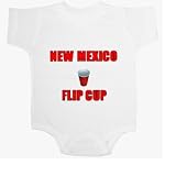 New Mexico Flip Cup Baby Ultrasoft Onesie