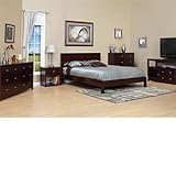 Pacifica 6-pc Queen Bedroom Set Bed, 2 Nightstands, Dresser, Chest and Ente ....