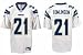 LaDainian Tomlinson San Diego Chargers #21 Premier Reebok NFL Football Jersey - New 2007 Design (White)