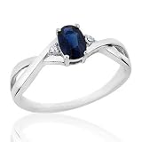 Sapphire and Diamond Ring
