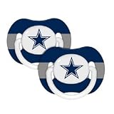 Dallas Cowboys Pacifiers 2 Pack Safe BPA Free