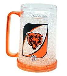 Chicago Bears 16oz Crystal Freezer Mug