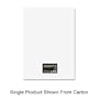 Astrobrights Premium Poster Board, 22"x28", Bright White, 3/Pack, 48/Carton WAU70619