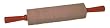 Lefse Rolling Pin, Square-Cut Knobbed