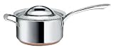 Raymond Blanc by Anolon Stainless Steel Saucepan with Helper Handle, 20 cm, 3.4 Litre