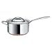 Raymond Blanc by Anolon Stainless Steel Saucepan with Helper Handle, 20 cm, 3.4 Litre