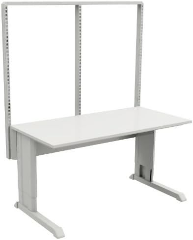 30"D x 72"W Concept Station w/2XM20 53"H Upright Bay, Non-ESD post-formed  Work Surface