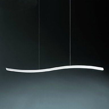 Line Design-18W LED Fashion Simple Acrylic Chandelier ( Voltage : 90-240V , Light Source Color : Warm White )