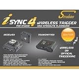 Interfit Strobies STR130 i sync 4 Optical and Infra-Red Trigger, Receiver Set (Black)