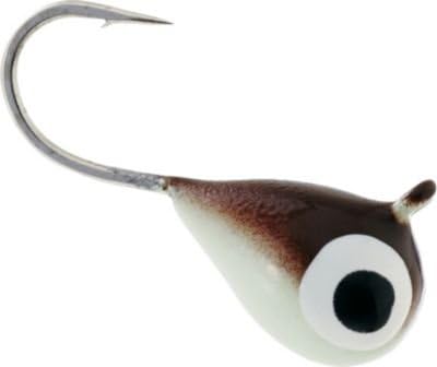 Custom Jigs CT4.5-CS-03 12 Hook Chekai Size 4.5mm Jig (1-Pack), Tungsten Purple/Glow