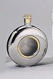 Review Jaf Gifts  / ROUND POCKET FLASK - 4.5 OUNCE STAINLESS STEAL ROUND POCKET FLASK