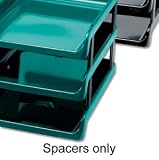 Hago Beanstalk Spacers for Letter Tray 110mm Ref 301002 [Pack 4]