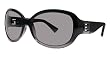 FENDI FS449 003 BLACK FADE PLASTIC SUNGLASSES