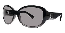 FENDI FS449 003 BLACK FADE PLASTIC SUNGLASSES
