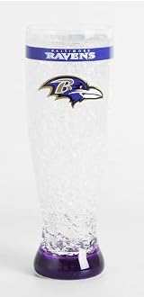 Baltimore Ravens 16 Oz Acrylic Insulated Pilsner Glass