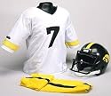 Iowa Hawkeyes Youth NCAA Team Helmet and Uniform Set