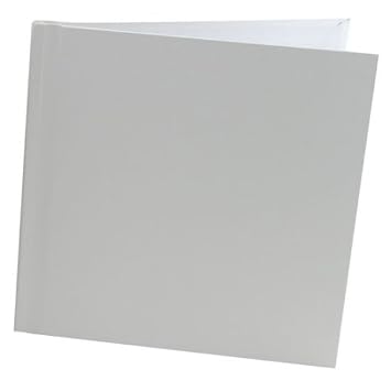 Photobook Album 12X12 1/Pkg-White Linen 5mm
