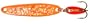 Bay de Noc Lure Co. Swedish Pimples - Crushed Ice Transparent Size: 6 (1/2 oz.); Color: Painted Orange (OI)