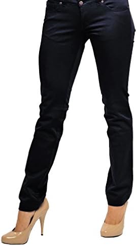 Olian Sateen Skinny Maternity Pants