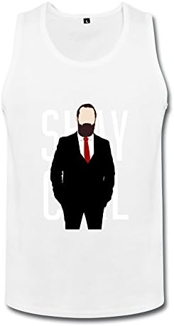 YIRONG Men's Shay Carl Shaytards Top Size XXL White