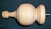 Hardwood Finial - 2/pak [CAPITOL CITY LUMBER]