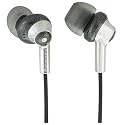 Panasonic RP-HJE300 Portable Earbud Headphones with Carrying Pouch (Black)