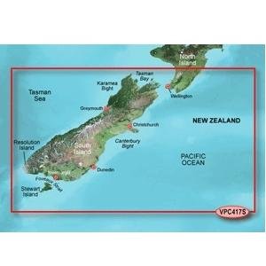 New-GARMIN VPC417S NEW ZEALAND SOUTH BLUECHART G2 VISION - 30929
