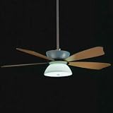 Minka Aire Ceiling Fans F814BNZ 1950's Fan - Brushed Nickel Modern Indoor Fan 56