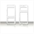 PCMICROSTORE Brand Samsung UpStage M620 Snap-On Translucent Clear Case Cover