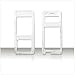 PCMICROSTORE Brand Samsung UpStage M620 Snap-On Translucent Clear Case Cover