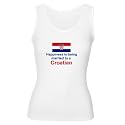 Happily Married To Croatian Women's Tank Top