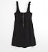 Promises Promises Womens Exposed Zipper Dress - Black X Xlrg image 2