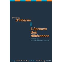 L'�preuve des diff�rences : L'exp�rience d'une entreprise mondiale