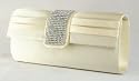 Luxus Abendtasche, Hochzeittasche, Clutch-Tasche, creme