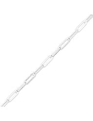 Sterling Silver 4.25mm Fancy Link Chain - 16 Inch