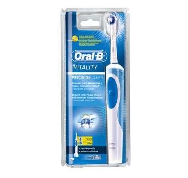 Braun Oral B Vitality Precision Clean Electrical Rechargeable Toothbrush with 2 mintues timer.