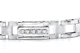 14K White Gold 1.00ct. Diamond Bracelet