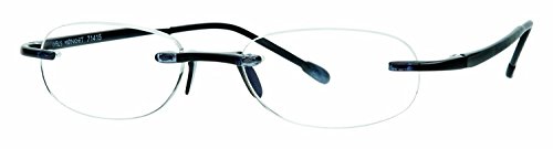 Scojo New York Gels The Original Reading Glasses - Midnight (+2.50 Magnification Power)