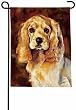 Cocker Spaniels Garden Flag (12"x16")