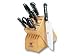 J.A. Henckels Twin Pro S Stainless-Steel 8-Piece Knife Set with Block