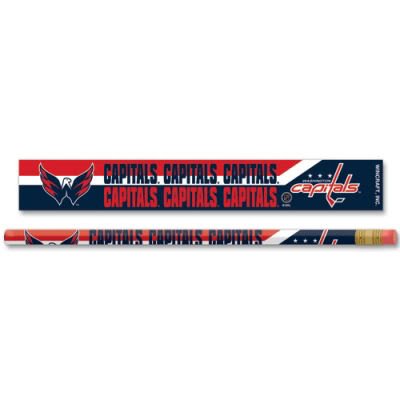 Washington Capitals NHL Hockey 6 Pack Pencil Set