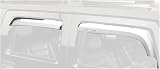 Putco 480502 Element Chrome Window Visor - Set of 4