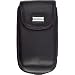 RIM Blackberry 8700c 8700g 8703e Leather Holster Case with Swivel Belt Clip Black - HDW-10824-001