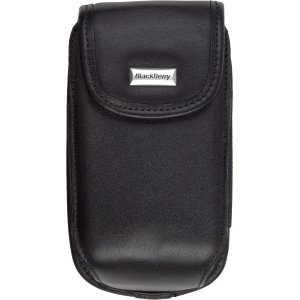 RIM BlackBerry 8700g 8700c Leather Holster with Swivel Belt Clip. Black (ACC-10540-003)