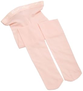 Capezio Little Girls' Hold & Stretch Footed Tight, Ballet Pink, Small