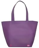 Reusable Shoulder Tote Bag (Purple) 12pk Set Reusable Shoulder Tote Bag (Purple) 12pk Set