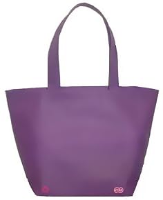 Reusable Shoulder Tote Bag (Purple) 12pk Set
