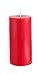 Mega Candles Unscented Red Round Pillar Candle | Hand Poured Premium Wax Candles 3