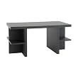 SEI Contemporary Black Cocktail Table